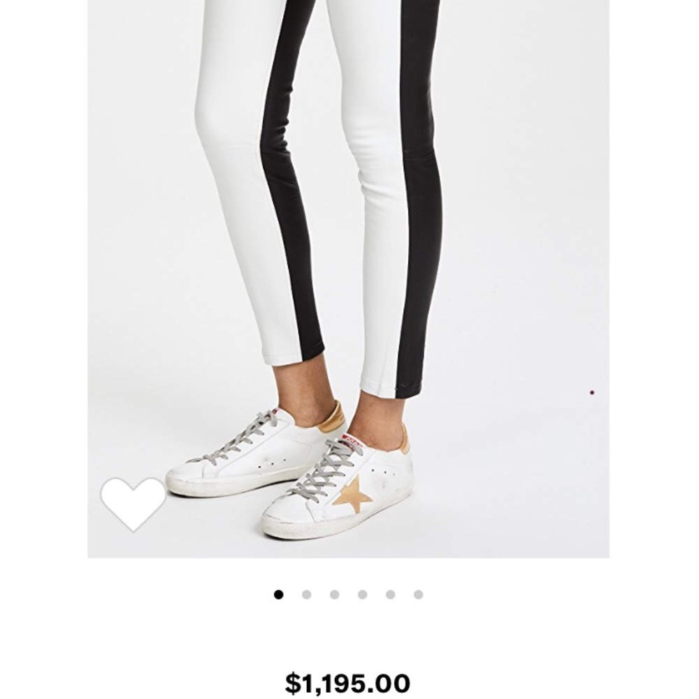 Rta leather pants lamb skin